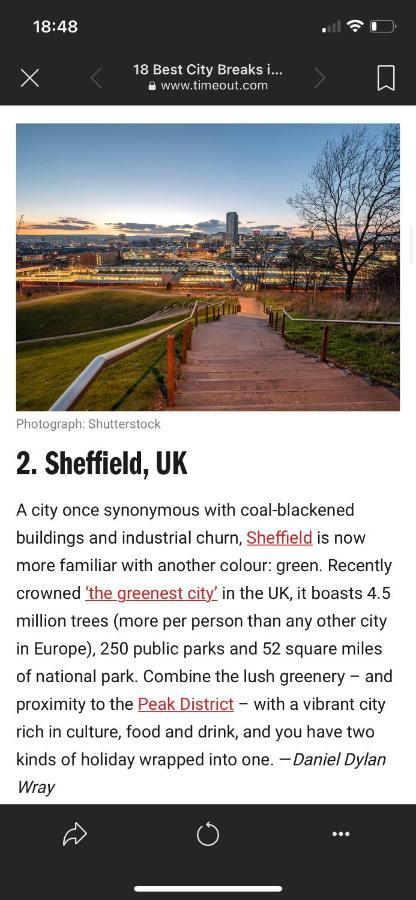Perfect For Large Groups, Sleeps 15 Close To City Centre Sheffield Esterno foto